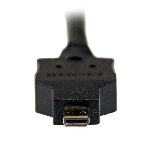 StarTech HDDDVIMM2M adapter kablowy 2 m Micro-HDMI DVI-D Czarny