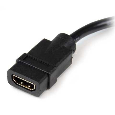 StarTech HDDVIFM8IN adapter kablowy 0,203 m HDMI Typu A (Standard) DVI-D Czarny