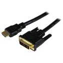 StarTech HDDVIMM150CM adapter kablowy 1,5 m HDMI DVI-D Czarny