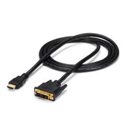 StarTech HDMIDVIMM6 adapter kablowy 1,8 m HDMI DVI-D Czarny