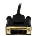 StarTech MDP2DVIMM3B adapter kablowy 0,9 m mini DisplayPort DVI-D Czarny