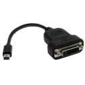 StarTech MDP2DVIS adapter kablowy 0,12 m Mini DisplayPort DVI-D Czarny
