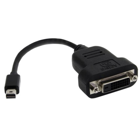 StarTech MDP2DVIS adapter kablowy 0,12 m Mini DisplayPort DVI-D Czarny