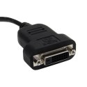 StarTech MDP2DVIS adapter kablowy 0,12 m Mini DisplayPort DVI-D Czarny