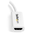 StarTech MDP2HD4KSW adapter kablowy 0,15 m Mini DisplayPort HDMI Biały