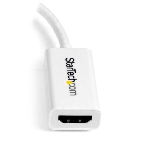 StarTech MDP2HD4KSW adapter kablowy 0,15 m Mini DisplayPort HDMI Biały