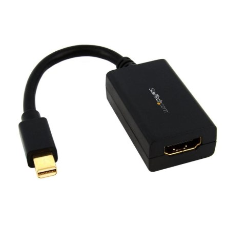 StarTech MDP2HDMI adapter kablowy 0,13 m Mini DisplayPort HDMI Typu A (Standard) Czarny