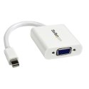 StarTech MDP2VGAW adapter kablowy 0,13 m Mini DisplayPort VGA (D-Sub) Biały