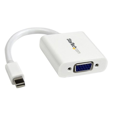 StarTech MDP2VGAW adapter kablowy 0,13 m Mini DisplayPort VGA (D-Sub) Biały