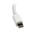 StarTech MDP2VGAW adapter kablowy 0,13 m Mini DisplayPort VGA (D-Sub) Biały