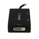 StarTech MDP2VGDVHD adapter kablowy 0,15 m Mini DisplayPort DVI-D + VGA (D-Sub) + HDMI Czarny