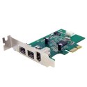 StarTech PEX1394B3LP adapter Wewnętrzny IEEE 1394/Firewire