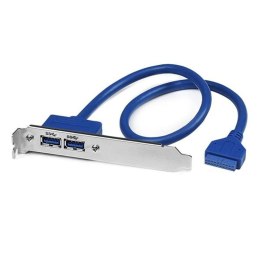 StarTech USB3SPLATE adapter Wewnętrzny USB 3.2 Gen 1 (3.1 Gen 1)