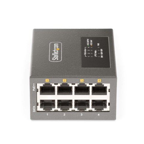 StarTech AS445C-POE-INJECTOR adapter PoE 2.5 Gigabit Ethernet, 5 Gigabit Ethernet, Fast Ethernet, Gigabit Ethernet