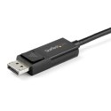 StarTech CDP2DP141MBD adapter kablowy 1 m USB Type-C DisplayPort Czarny