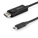 StarTech CDP2DP142MBD adapter kablowy 2 m USB Type-C DisplayPort Czarny