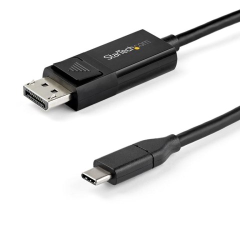 StarTech CDP2DP142MBD adapter kablowy 2 m USB Type-C DisplayPort Czarny
