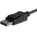 StarTech CDP2DP146B adapter kablowy 1,8 m USB Type-C DisplayPort Czarny