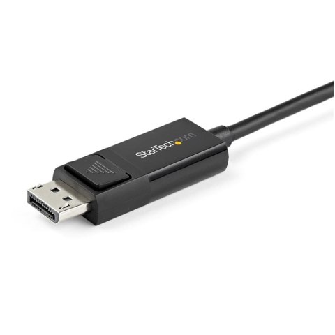 StarTech CDP2DP2MBD adapter kablowy 2 m USB Type-C DisplayPort Czarny