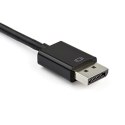 StarTech DP2VGAHD20 adapter kablowy DisplayPort HDMI + VGA (D-Sub) Czarny