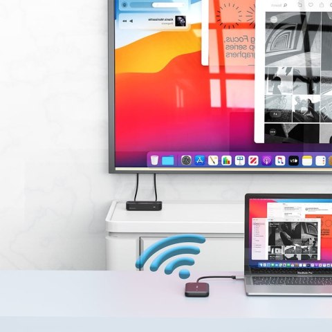 Verbatim 32146 adapter do przesyłania obrazu USB Pełny HD Desktop