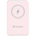 Verbatim Charge 'n' Go Litowo-polimerowy (LiPo) 5000 mAh Bezprzewodowe ładowanie Różowy
