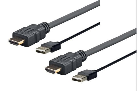 Vivolink PROHDMIUSB5 adapter kablowy 5 m HDMI USB Typu-A Czarny