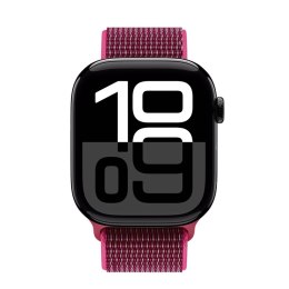 Crong Nylon - Pasek sportowy do Apple Watch 38/40/41/42 mm (Magenta Fusion)