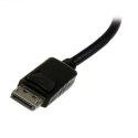 StarTech DP2VGDVHD adapter kablowy 0,15 m Czarny