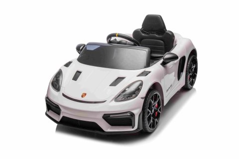 Pojazd Porsche Spyder RS 718 Biały sportowy samochód