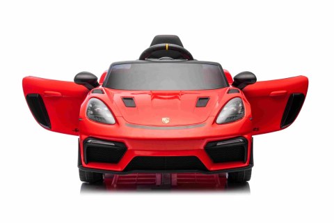 Pojazd Porsche Spyder RS 718 Czerwony MP4