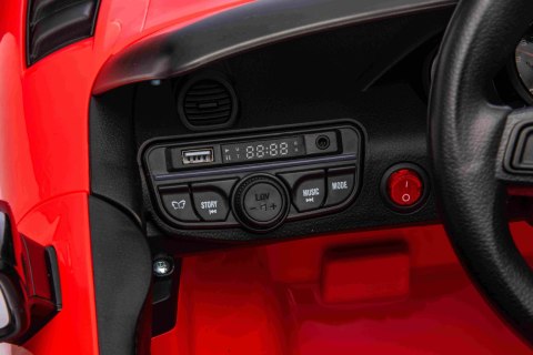 Pojazd Porsche Spyder RS 718 Czerwony