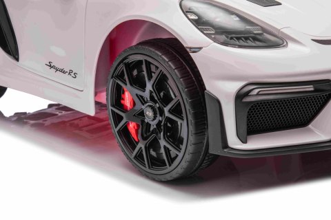 Pojazd Porsche Spyder RS 718 Lakier Biały