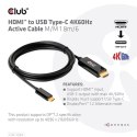 CLUB3D CAC-1334 adapter kablowy 1,8 m HDMI Typu A (Standard) USB Type-C