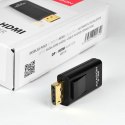 Axagon RVD-HI adapter kablowy DisplayPort HDMI Czarny