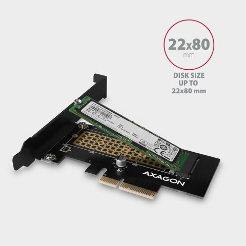 Axagon PCEM2-N adapter Wewnętrzny M.2