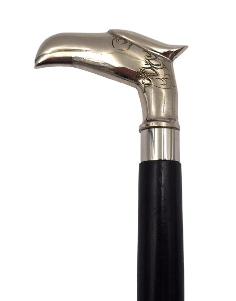 Składana Laska Drewniana z Głową Orła - DNU-013A