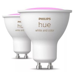LIGHT BULB GU10 WHITE&COLOR/2PACK 929003666502 PHILIPS