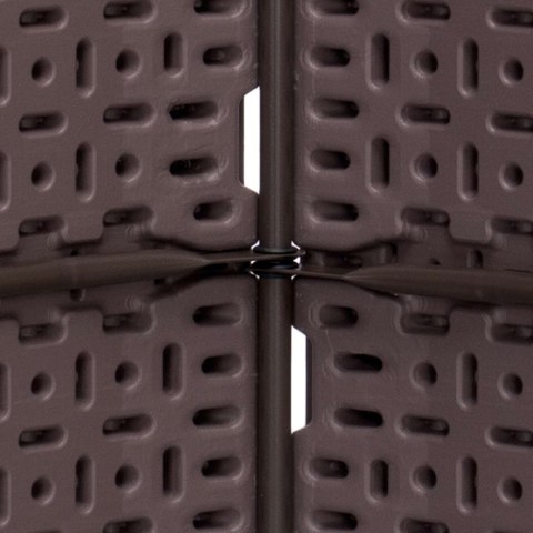 Stół cateringowy ogrodowy WOODLAND brązowy