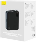 POWERBANK BOOSTER Baseus Super Jump Starter C00245700111-00 12000mAh 12V 1200A + KABLE KROKODYLKI
