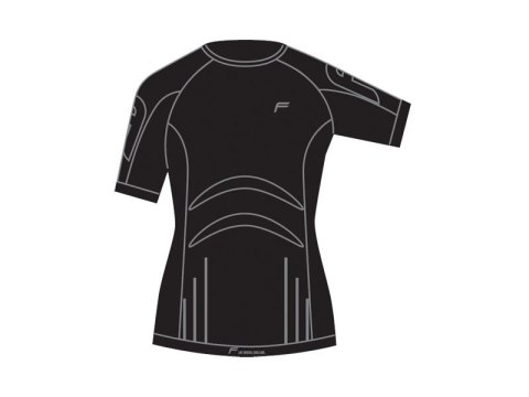 Koszulka damska FUSE ALLSEASON Megalight 200 T-Shirt / M czarna (WYPRZEDAŻ -60%)