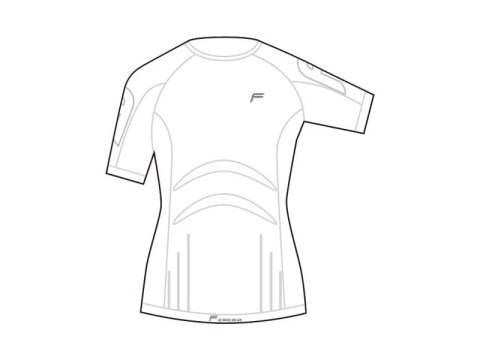 Koszulka damska FUSE ALLSEASON Megalight 200 T-Shirt / S biała (WYPRZEDAŻ -60%)