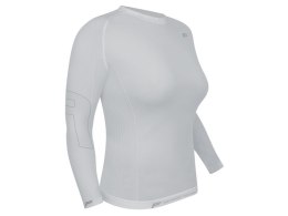 Koszulka damska FUSE ALLSEASON Megalight 200 długi rękaw / XL biała (WYPRZEDAŻ -60%)