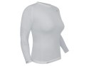 Koszulka damska FUSE ALLSEASON Megalight 200 długi rękaw / M biała (WYPRZEDAŻ -60%)