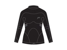 Koszulka damska FUSE FUSEPRO 280 długi rękaw / L czarna (WYPRZEDAŻ -60%)