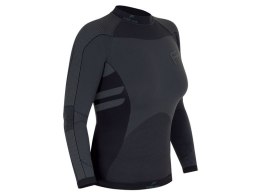 Koszulka damska FUSE FUSEPRO 280 długi rękaw / XL czarna (WYPRZEDAŻ -60%)