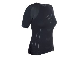 Koszulka damska FUSE STAYCOOL Megalight 140 T-Shirt / L czarna (WYPRZEDAŻ -60%)
