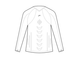 Koszulka męska FUSE ALLSEASON Megalight 200 długi rękaw / XXL biała (WYPRZEDAŻ -60%)