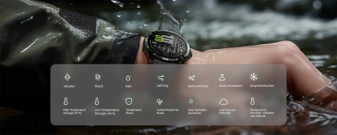 Smartwatch KIESLECT Actor black