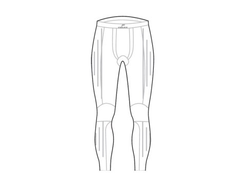 Spodenki damskie FUSE ALLSEASON Megalight 200 długie / S białe (WYPRZEDAŻ -60%)